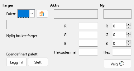 Fargeside dialog