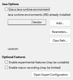 Options Advanced Dialog Image