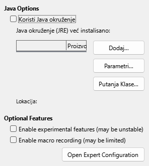 Options Advanced Dialog Image