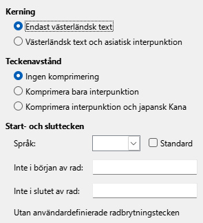Options Asian Dialog Image