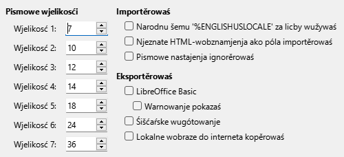 Wobraz dialoga nastajenjow HTML-kompatibelnosći