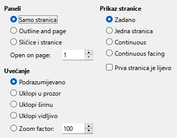 PDF Export View Options Dialog Image