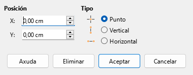 Caixa de diálogo Encaixar obxecto