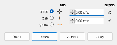 Snap Object Dialog