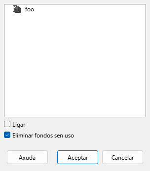 Caixa de diálogo Inserir desde ficheiro