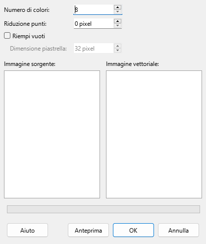 Finestra di dialogo In poligono