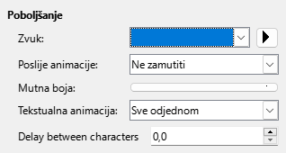 Enhanced Animation Effects Dialog