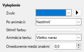 Enhanced Animation Effects Dialog