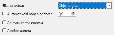Testu-animazioen elkarrizketa-koadroa