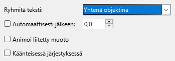 Text Animation Dialog