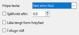 Text Animation Dialog