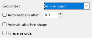 Text Animation Dialog