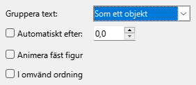 Text Animation Dialog