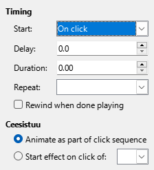 Custom Animation Timing Dialog