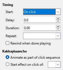 Custom Animation Timing Dialog