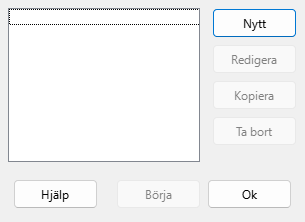 Custom Slide Shows Dialog
