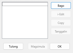 Dialog ng Custom na Slide Show