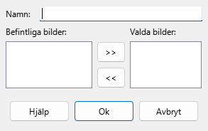 Define Custom Slide Show Dialog