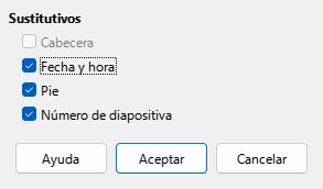 Cuadro de diálogo Patrón de disposición