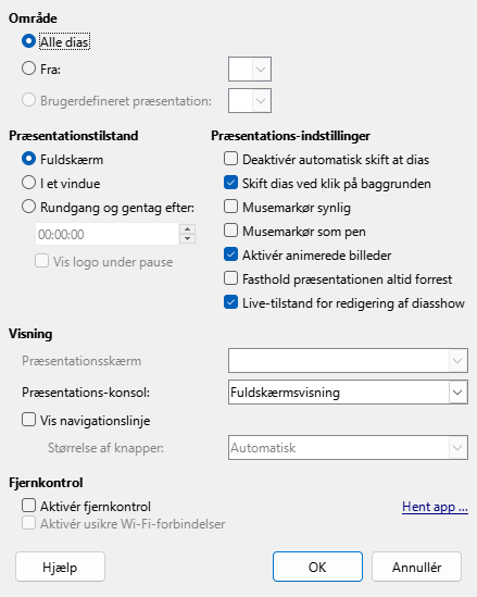 Dialogen Præsentation