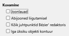 Ekraanipilt Impressi vaatesätetest