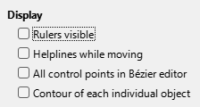 Impress View Options Dialog