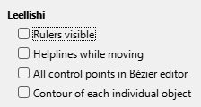 Impress View Options Dialog
