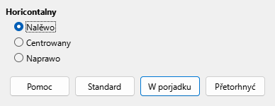 Dialog Wusměrjenje