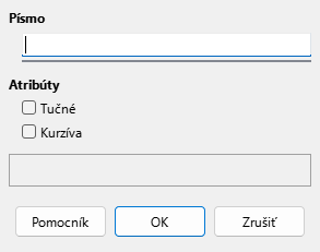 Font Dialog