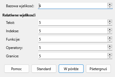 Dialog Pismowa wjelikosć
