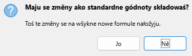 Dialog Standardne gódnoty składowaś